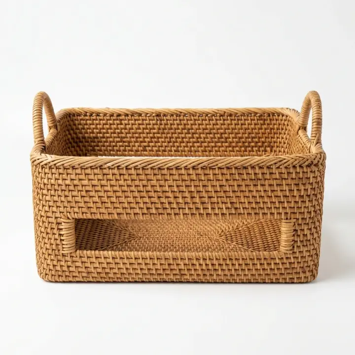Panier de Rangement Rotin