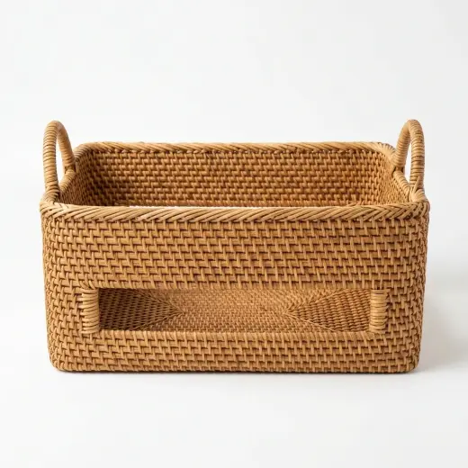 Panier de Rangement Rotin