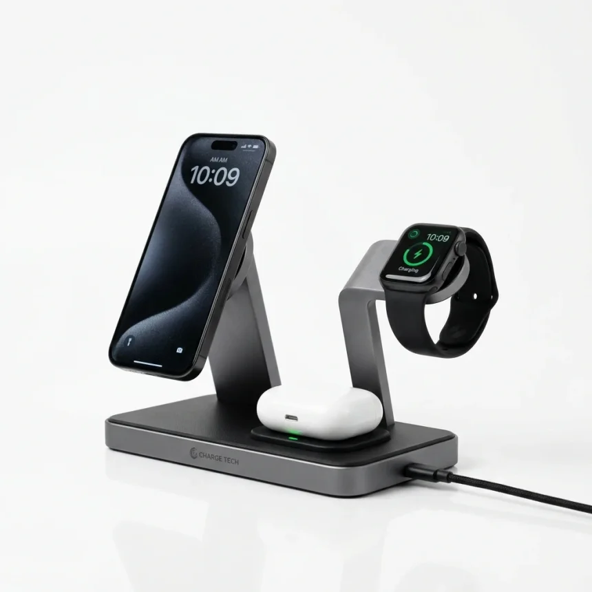 Belkin station de charge 3-en-1 Belkin station de charge 3-en-1